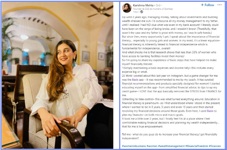 Karishma Mehta × Humans of Bombay