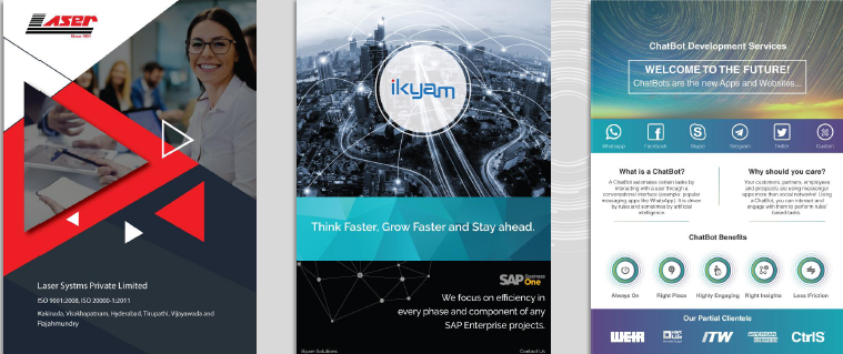 Client Digital Campaign Brochures